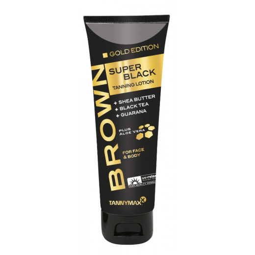 SUPER BLACK Gold Edition Tanning Lotion 125 ml