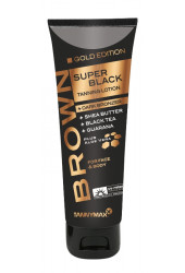 SUPER BLACK Gold Edition Tanning + Dark Bronzer  125 ml