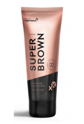 SUPER BROWN Nourishing Dark Tanning Lotion + Natural Bronzer 250 ml