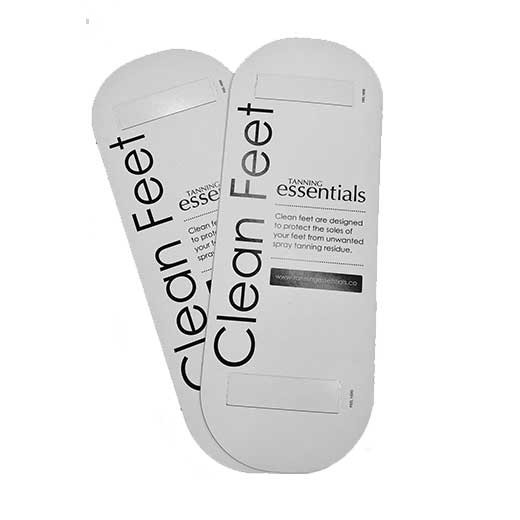 Tan Essentials Clean Feet Cardboard (25/pack)