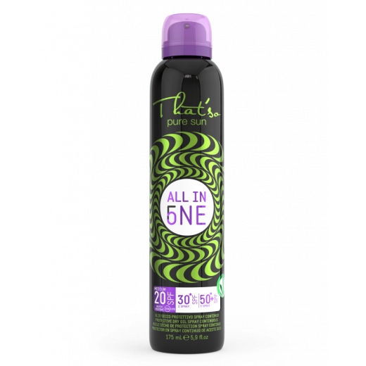 All in One SPF Spray 20/30/50+  VEGANOK  175 ml