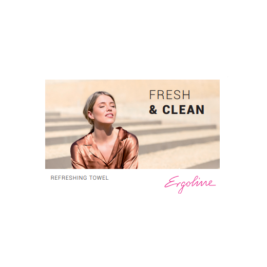 Ergoline REFRESHING TOWELETTE/ LINGETTES RAFRAICHISSANTES - 500 pcs