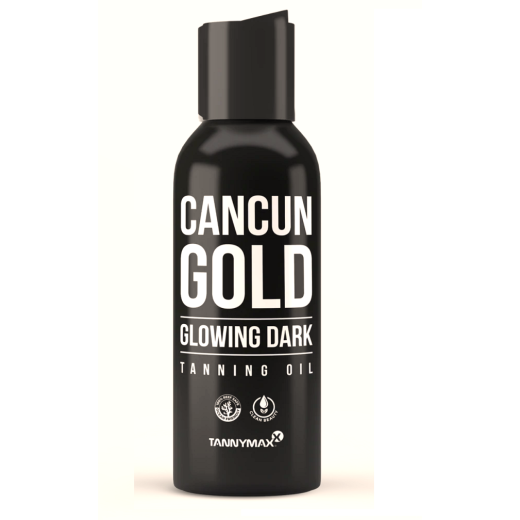 Cancun Gold Glowing Dark TANNING OIL -150 ml NEW 2022