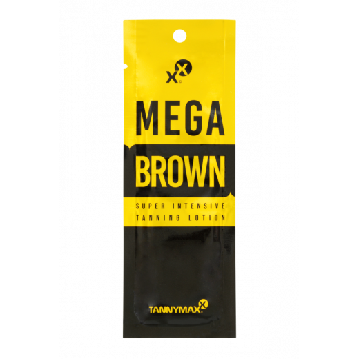 MEGA BROWN Super Intensive Tanning Lotion*  15 ml sachet