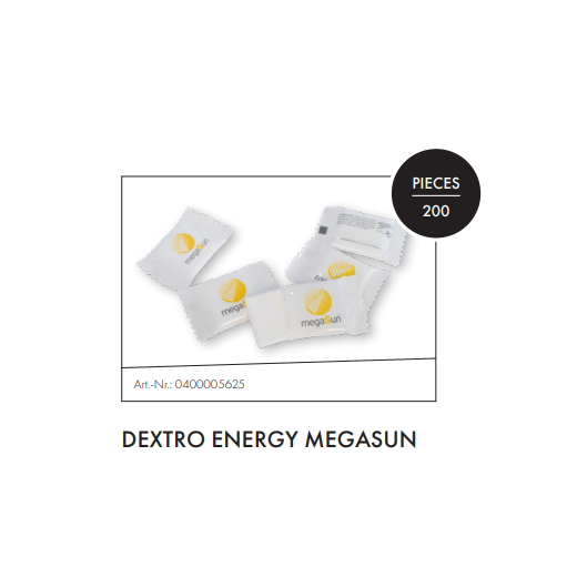 MEGASUN Dextro Energy 200 pcs/pack