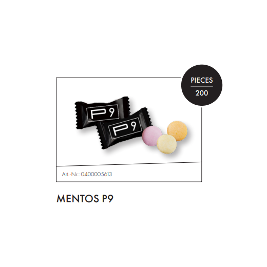 MEGASUN Mentos P9 ,  200 pcs/pack