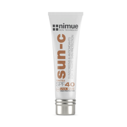 Nimue Sun-C DARK Tinted SPF 40 moisturiser - 60 ml